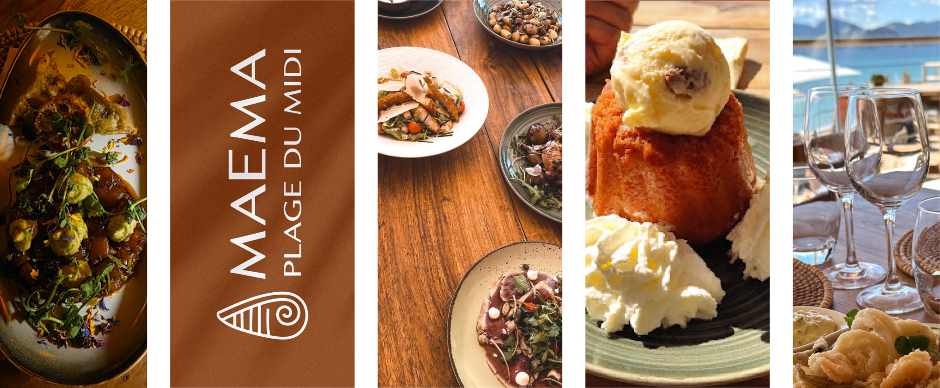 Le Restaurant - Maëma Plage du Midi - Restaurant Cannes - restaurant CANNES