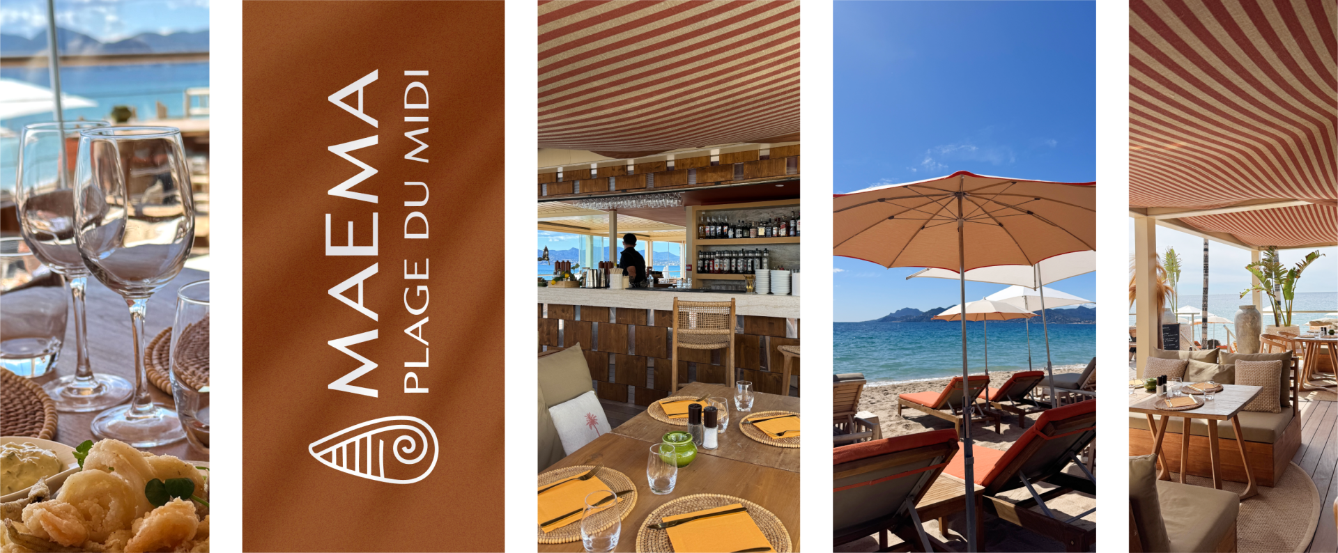 Maëma Plage du Midi - Restaurant Cannes - Restaurant plage Cannes