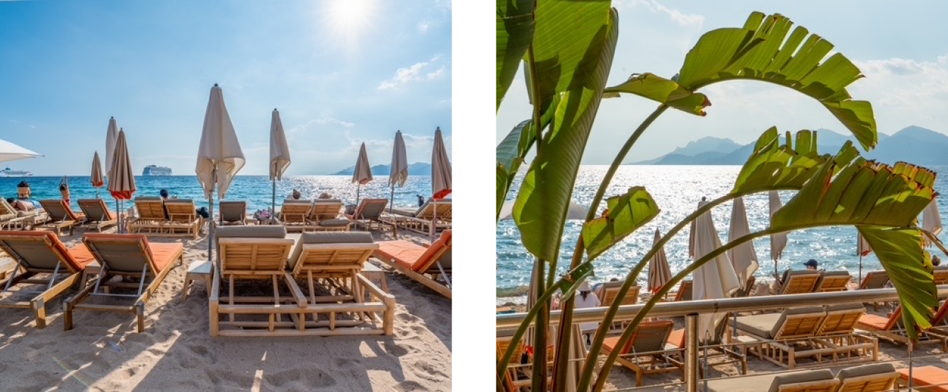 La Plage  - MAEMA PLAGE DU MIDI - restaurant CANNES